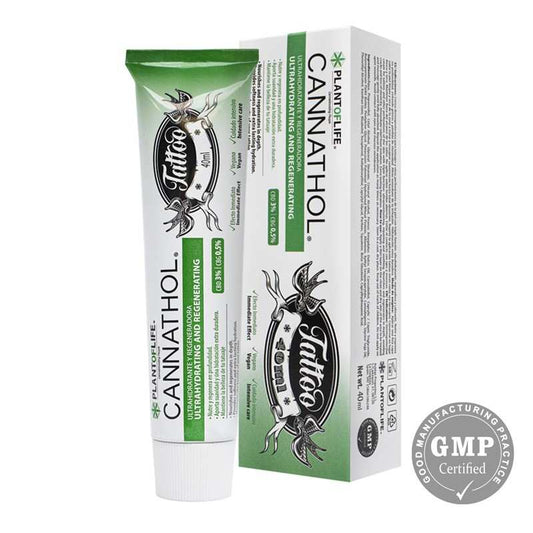 Crème soin tatouages CBD & CBG | CANNATHOL, PLANT OF LIFE - CBDelys