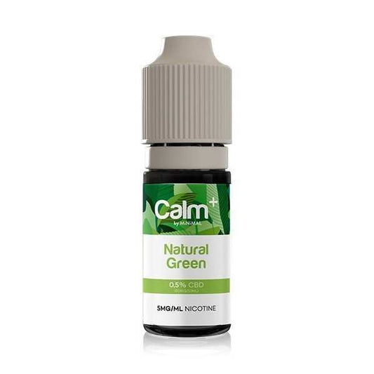 E-liquide CBD Natural Green 10ml Calm+ FUU - Chanvre Fraise Guimauve – détail 2