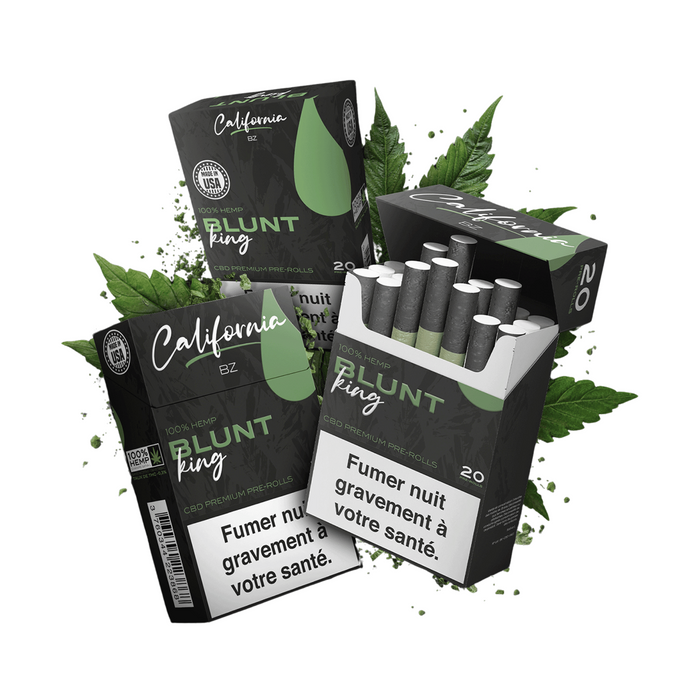 Cigarettes CBD Premium Blunt King California BZ - CBDelys