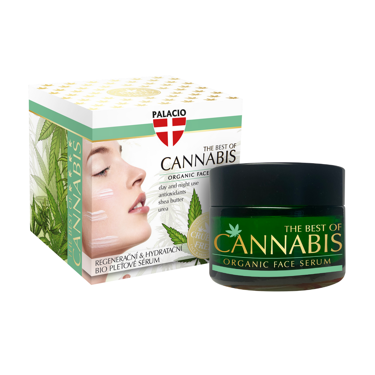 Sérum Bio Régénérant au Chanvre & CBD - Visage, 50 ml Palacio - CBDelys