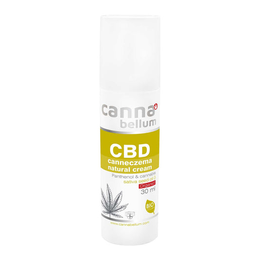 CBD Canneczema – Crème Visage & Cou Apaisante, 30 ml Cannabellum - CBDelys