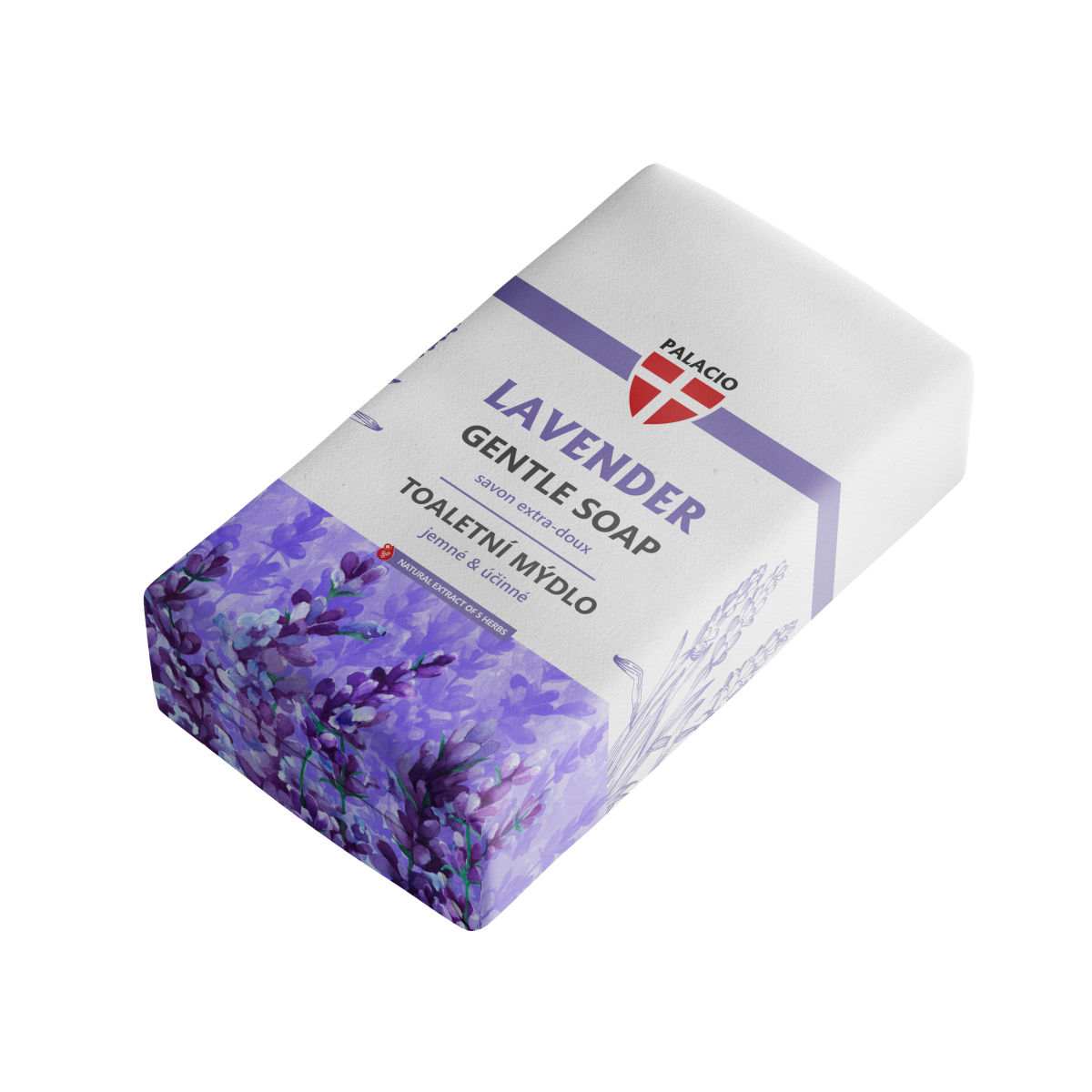 Savon à la lavande 100 g, douceur & extraits de plantes PALACIO - CBDelys