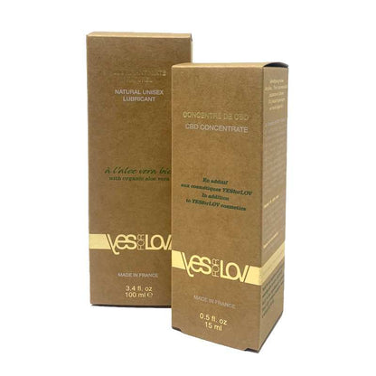 Lubrifiant aloé vera & concentré de CBD | YES FOR LOV - CBDelys