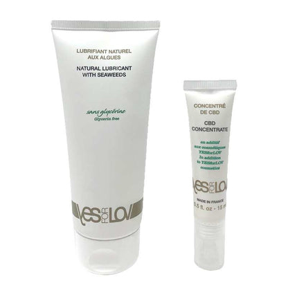 Lubrifiant algues & concentré de CBD | YES FOR LOV - CBDelys