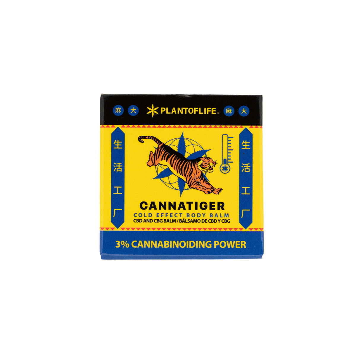 Baume du tigre CBD & CBG effet froid | CANNATIGER, PLANT OF LIFE - CBDelys
