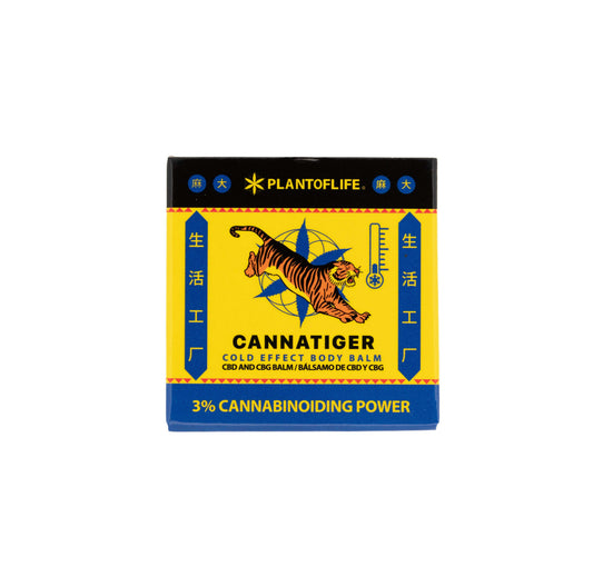Baume du tigre CBD & CBG effet froid | CANNATIGER, PLANT OF LIFE - CBDelys