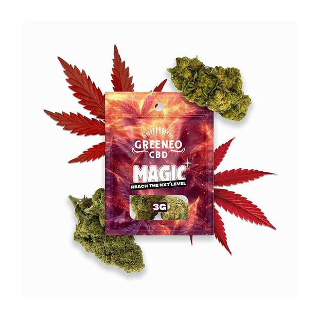 Fleur de CBD Magic Rouge NXT+ 3GR | GREENEO - CBDelys