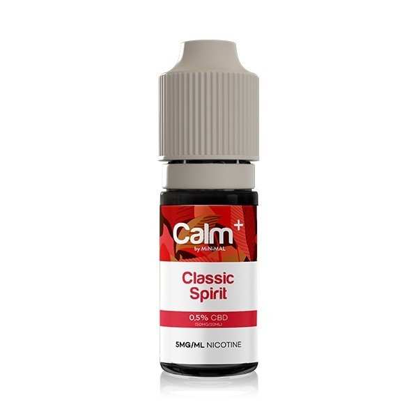 Classic Spirit 10ml Calm+ by Minimal - E-liquide CBD Nicotine FUU – détail 2