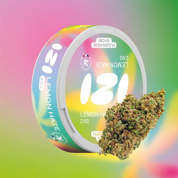 Fleur de CBD Lemon Haze 2.5g - IZI – vue principale