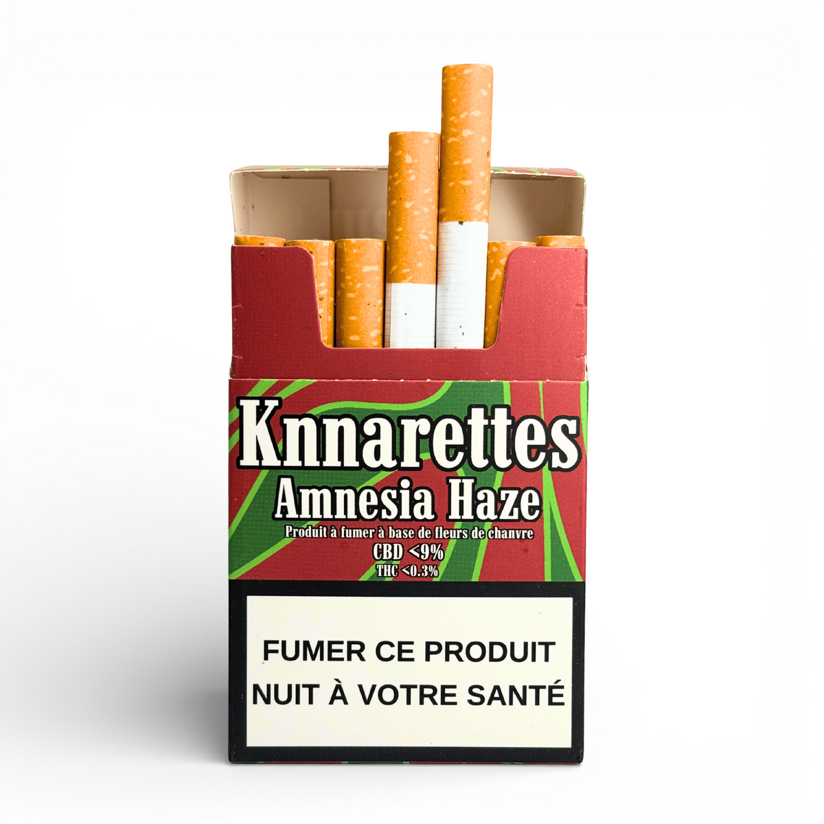 Cigarettes CBD Amnesia Haze KNNARETTES - CBDelys