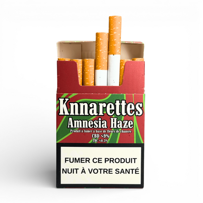 Cigarettes CBD Amnesia Haze KNNARETTES - CBDelys