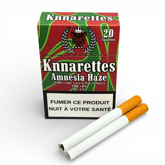 Cigarettes CBD Amnesia Haze KNNARETTES - CBDelys