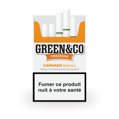 Cigarettes CBD Premium Green&Co - CBDelys