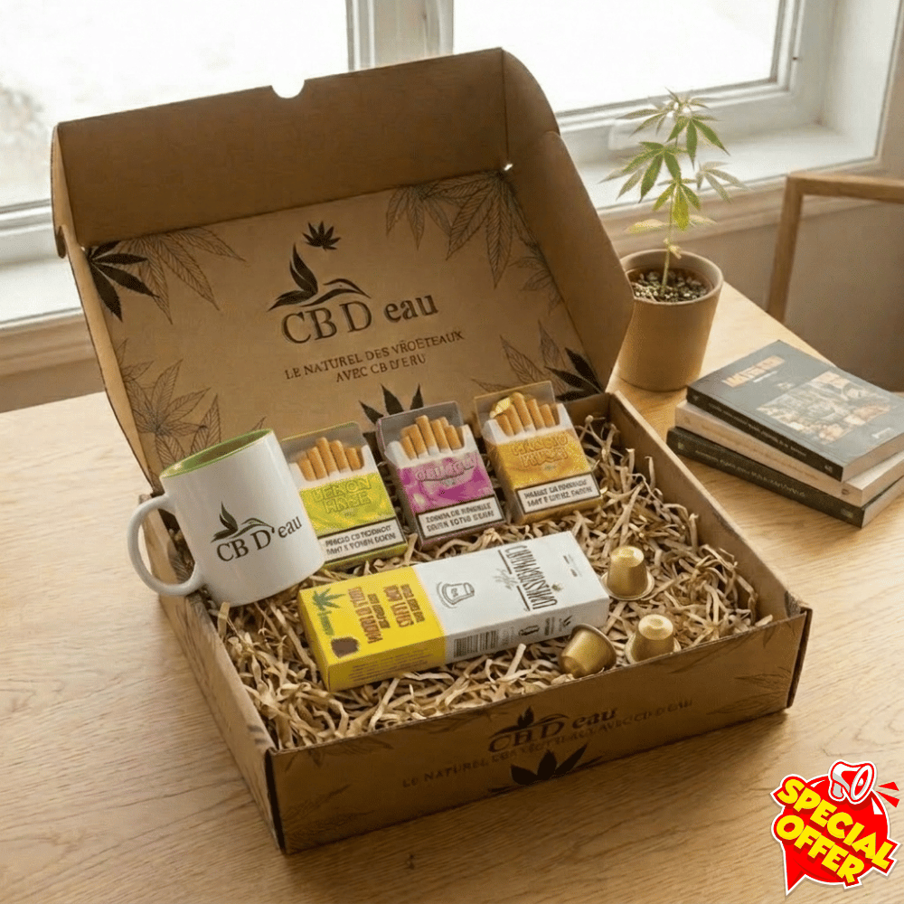 Pack CBD Pause Café - Mug + Café Chanvre + 3 Cigarettes CocoriBud - CBDelys
