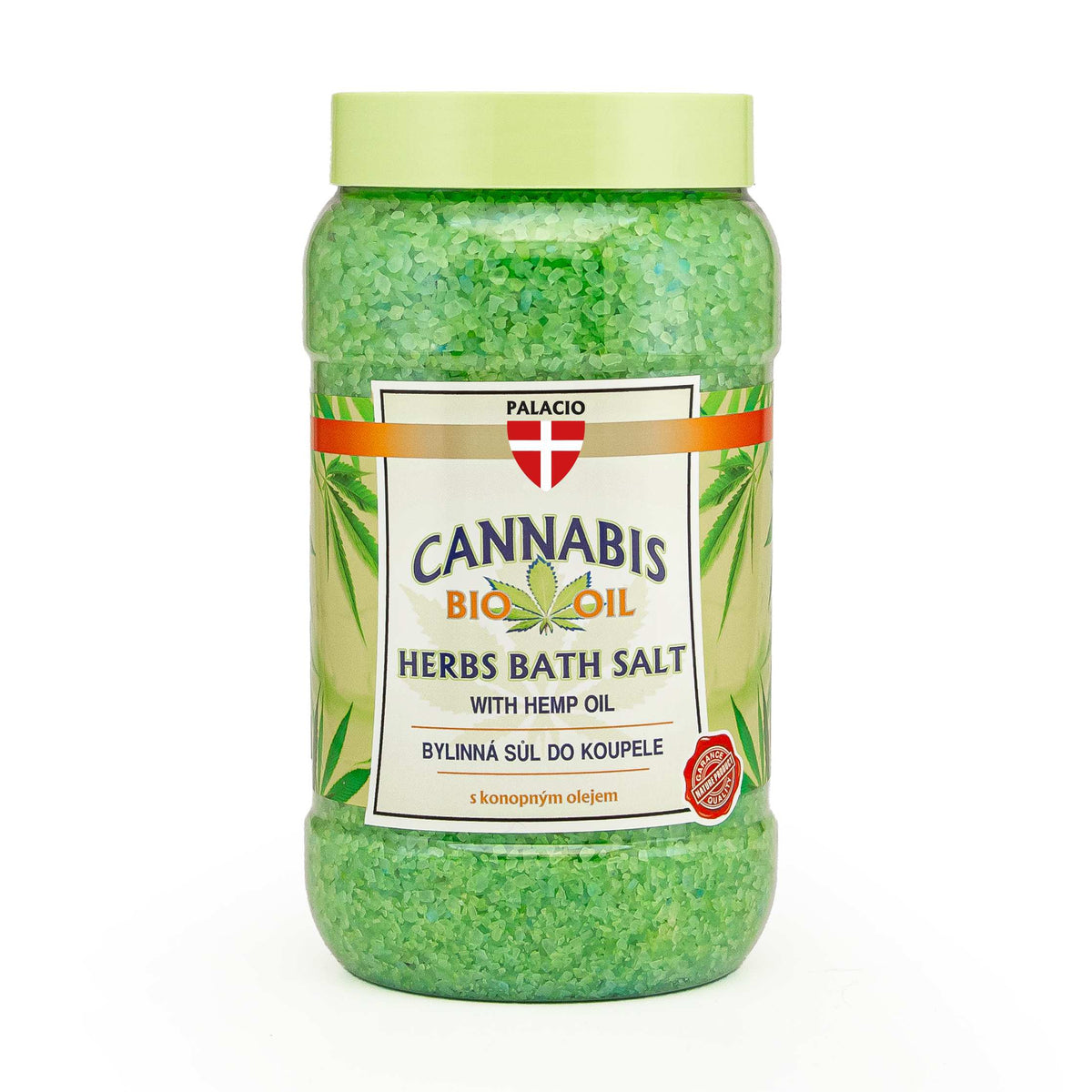 Sel de bain au chanvre BIO - Détente & soin de la peau Palacio - CBDelys