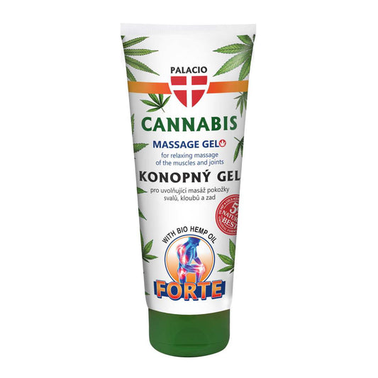 Gel de Massage Cannabis Forte au Chanvre BIO, 200 ml Palacio - CBDelys