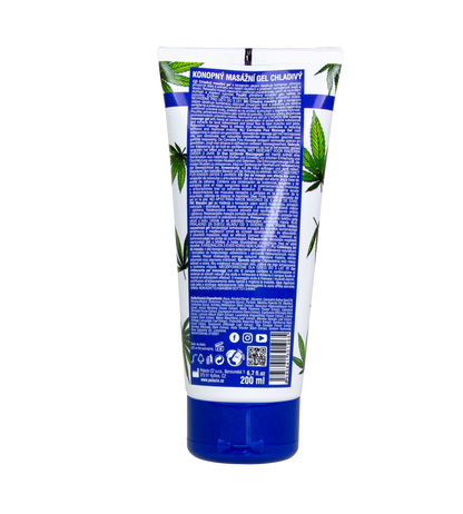 Gel de massage au chanvre CANNACOOL effet rafraîchissant, 200 ml Palacio - CBDelys