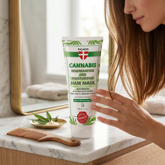 Masque Capillaire au Chanvre & CBD, 150 ml Palacio - CBDelys