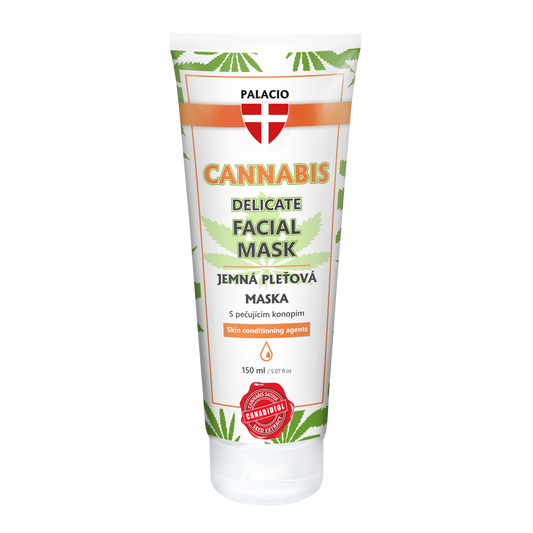 Masque Visage au Chanvre & CBD, 150 ml Palacio - CBDelys