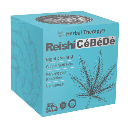 Crème de Nuit Lifting au Reishi et CBD, 50 ml Palacio - CBDelys
