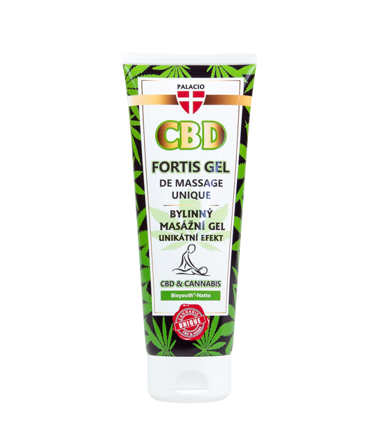 CBD Fortis : Gel de Massage au Chanvre & Collagène, 200 ml Palacio - CBDelys