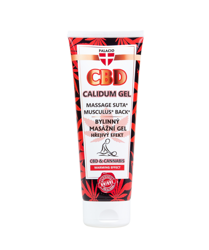 CBD Gel de Massage Chauffant Calidum au Chanvre, 200 ml Palacio - CBDelys