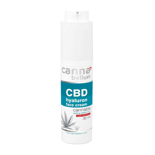 Crème Visage CBD & Acide Hyaluronique, 30 ml Cannabellum - CBDelys