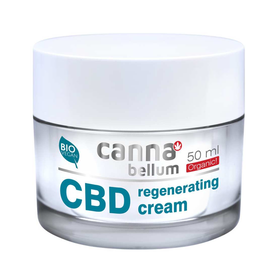 CBD Crème Régénérante Visage au Chanvre, 50 ml Cannabellum - CBDelys