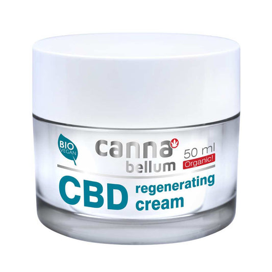 CBD Crème Régénérante Visage au Chanvre, 50 ml Cannabellum - CBDelys