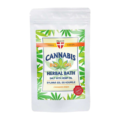 Sel de bain au chanvre – Détente & Peau Adoucie, 200 g Palacio - CBDelys