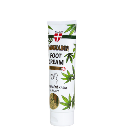 Crème pieds au chanvre BIO - Soin réparateur, 125 ml Palacio - CBDelys