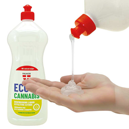 EcoCannabis Liquide Vaisselle au Chanvre, 1000 ml Palacio - CBDelys