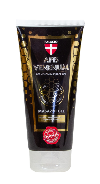 Gel de Massage au Venin d'Abeille - Tube, 200 ml Palacio - CBDelys