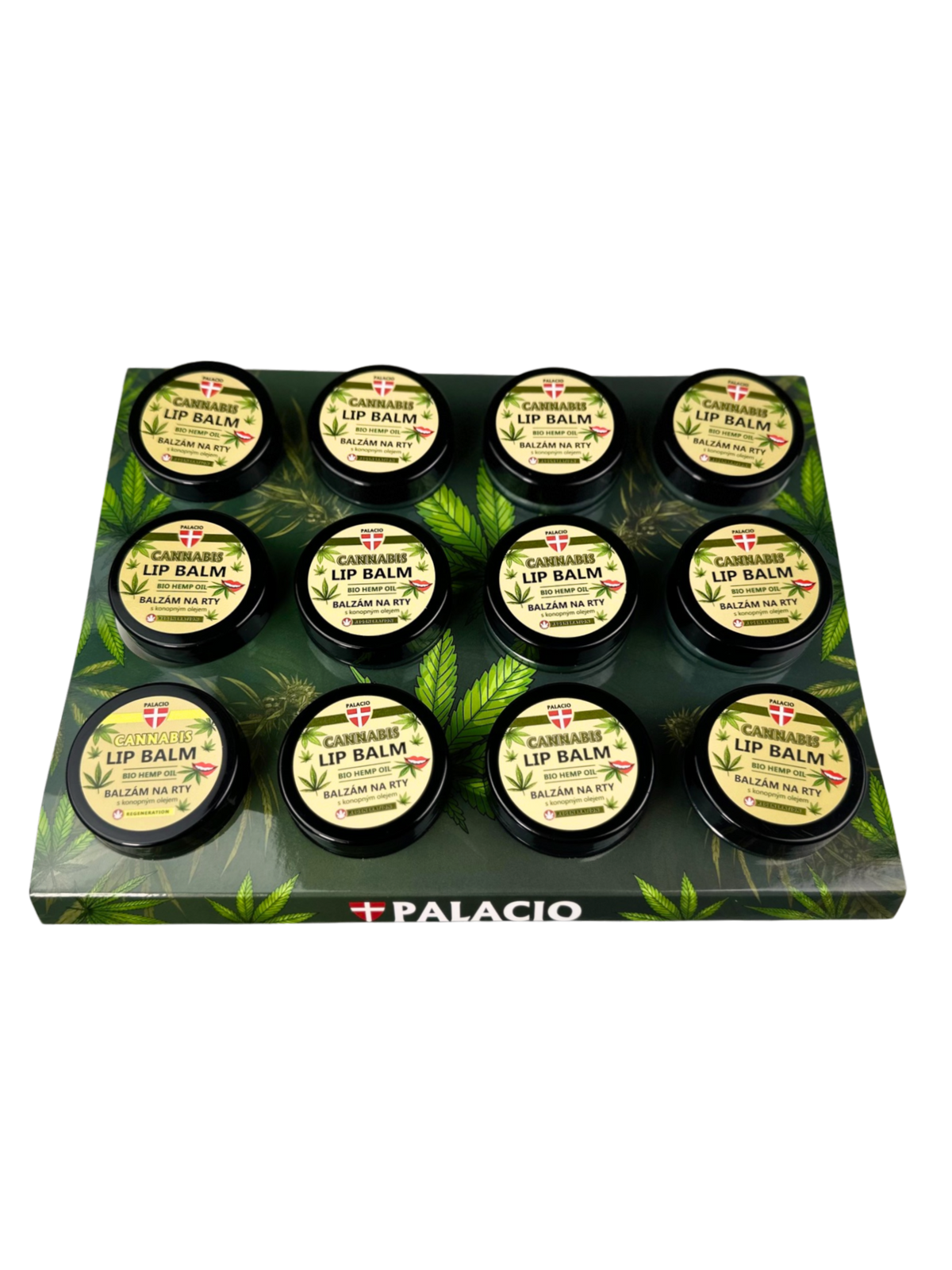 Baume à lèvres au chanvre BIO – Soin réparateur, 25 g Palacio - CBDelys