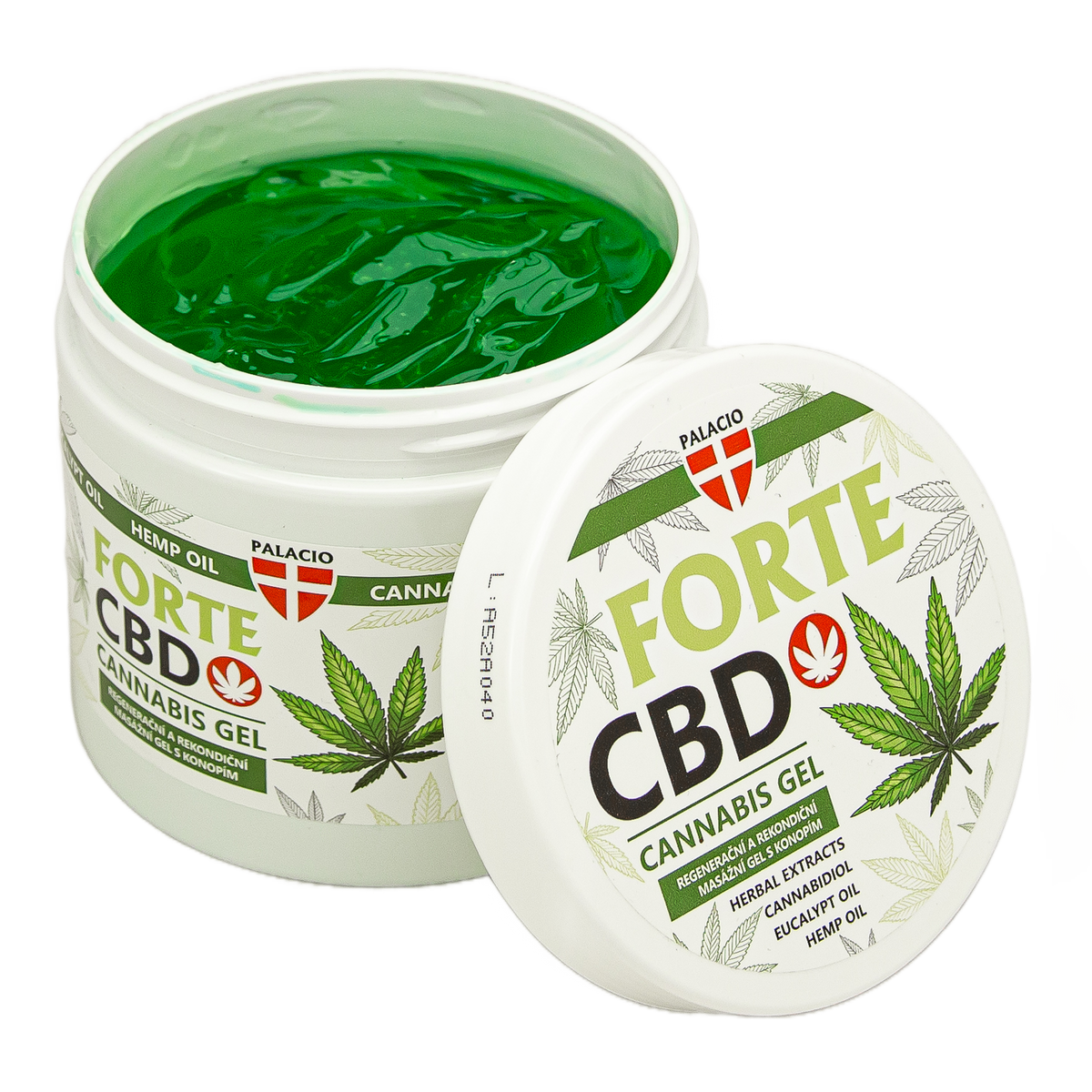 Gel de Massage Forte CBD & Chanvre, 600 ml Palacio - CBDelys