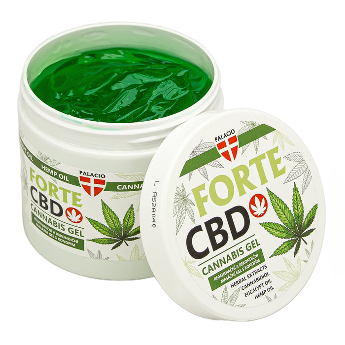 Gel de Massage Forte CBD & Chanvre, 600 ml Palacio