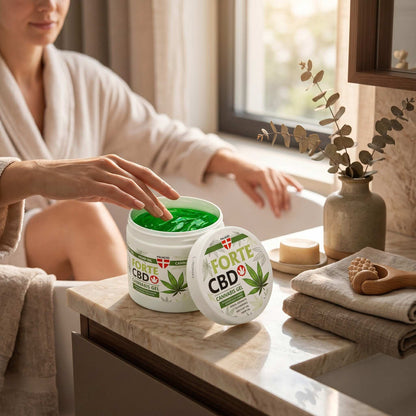 Gel de Massage Forte CBD & Chanvre, 600 ml Palacio - CBDelys