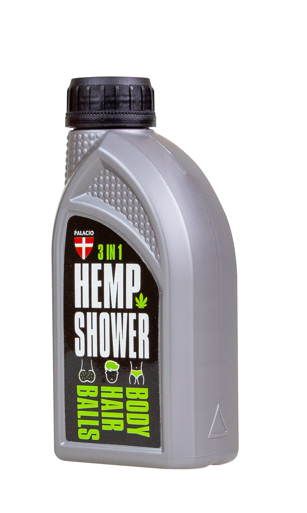 Gel Douche 3-en-1 au Chanvre pour Homme, 500 ml Palacio - CBDelys
