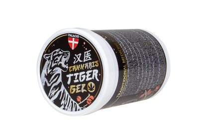 Tiger Gel de Massage au Chanvre - Force du Tigre, 380 ml Palacio - CBDelys