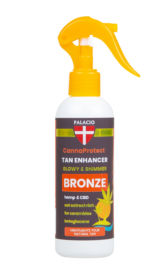 CannaProtect Activateur de Bronzage au Chanvre & CBD, 200 ml Palacio - CBDelys