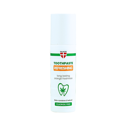 Dentifrice à l'huile de chanvre et orange Refreshing, 75 g Palacio - CBDelys