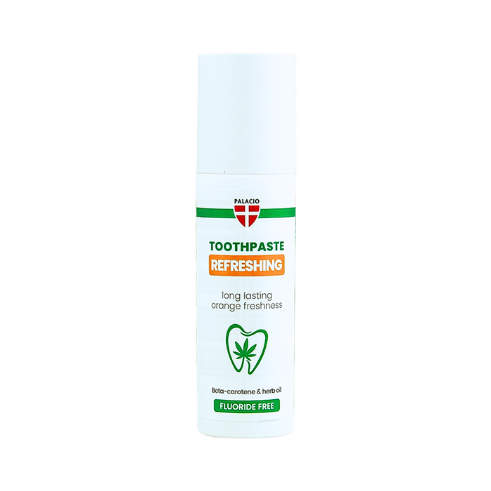 Dentifrice à l'huile de chanvre et orange Refreshing, 75 g Palacio - CBDelys