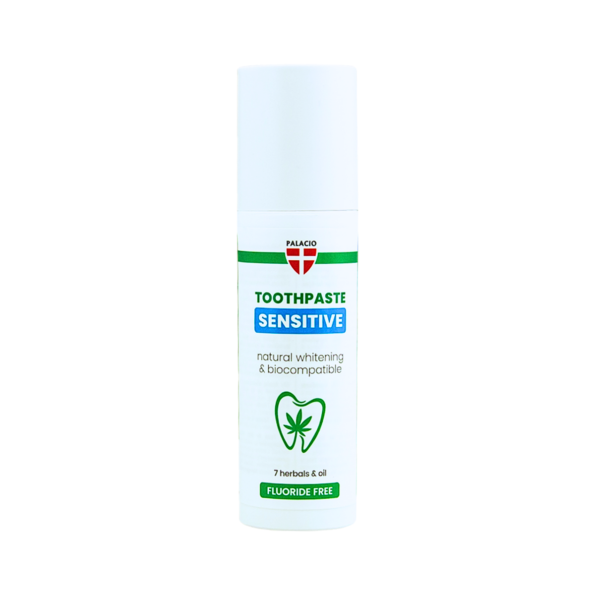 Dentifrice Sensitive à l'Huile de Chanvre & Hydroxyapatite Palacio - CBDelys