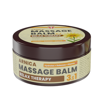 Baume de Massage Relax 3en1 Chauffant Arnica & Camphre, 300 ml Palacio - CBDelys