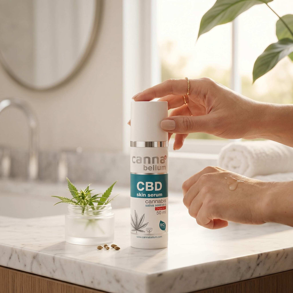 CBD Skin Serum – Sérum Visage au CBD, 50 ml Cannabellum - CBDelys