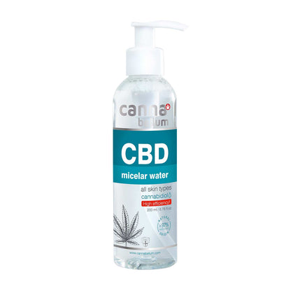 Eau Micellaire CBD – Nettoyant Visage Doux, 200 ml Cannabellum - CBDelys