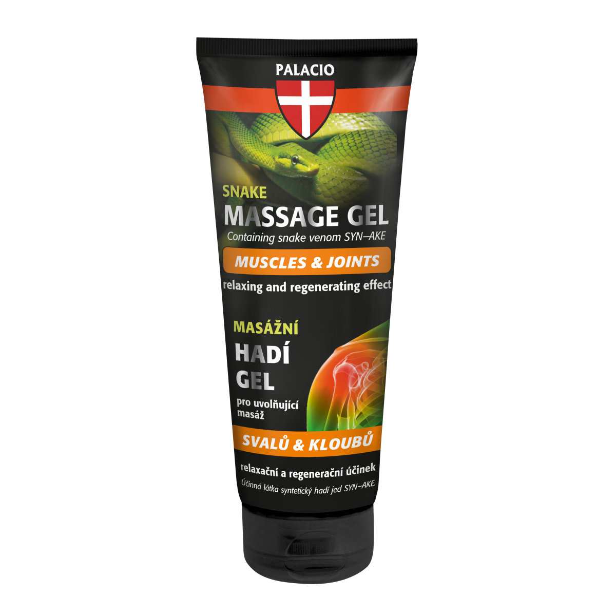 Gel de massage au venin de serpent SYN-AKE 200 ml PALACIO - CBDelys