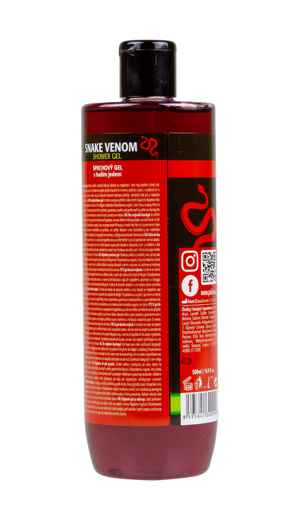 Gel douche au venin de serpent 500 ml, peau détendue PALACIO - CBDelys