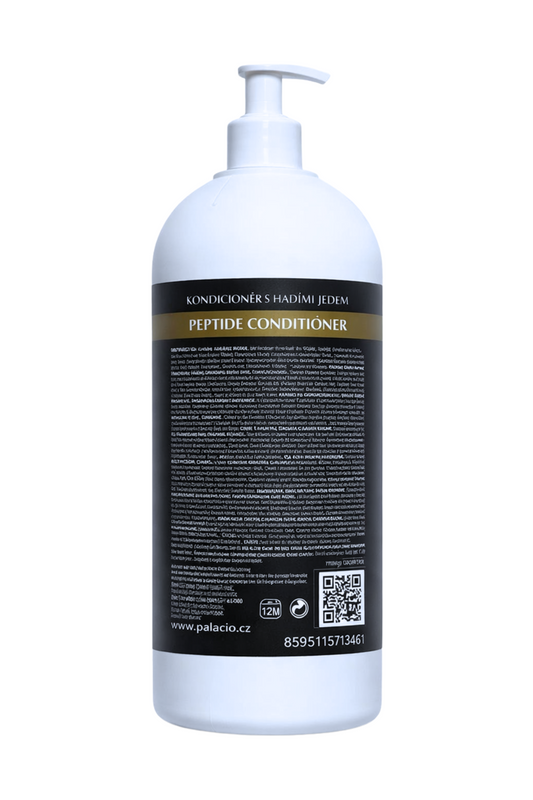 Après-shampooing au venin de serpent 1 L, soin lissant PALACIO - CBDelys