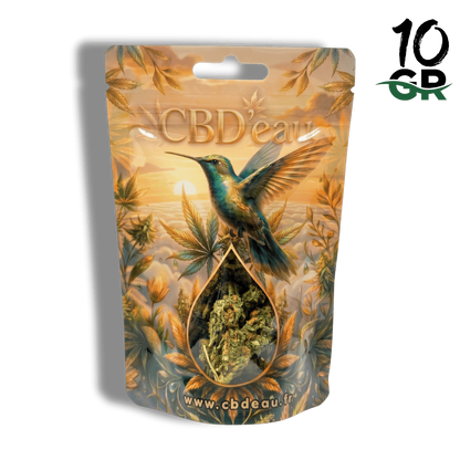 Fleur de CBD Orange Bud 10g préemballée – détail 2